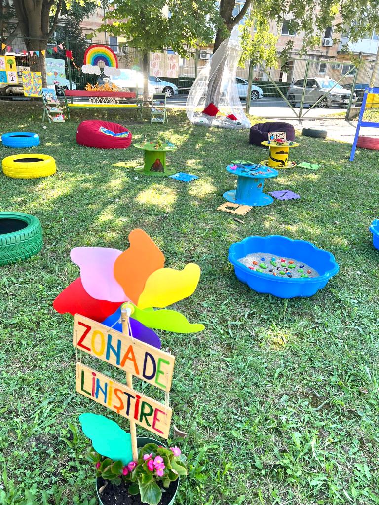 GRĂDINA DE RELAXARE, LINIȘTE ȘI ÎNVĂȚARE
